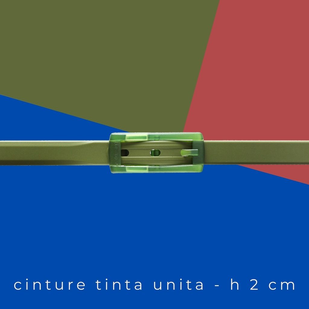 CINTURA DONNA VERDE MILITARE